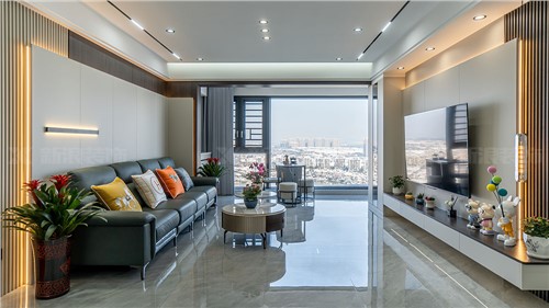 22W装出165m²现代家|长沙全屋整装